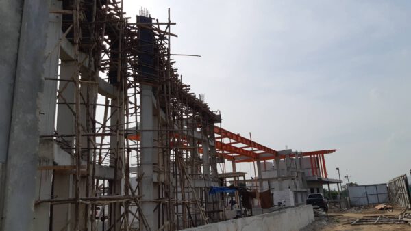 งานโครงสร้างซุ้มประตู หมู่บ้านนันทวัน กรุงเทพกรีฑา - Image 5